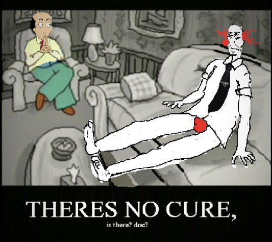 Abusive Clown Stroking His Shit Dr. Katz comic.